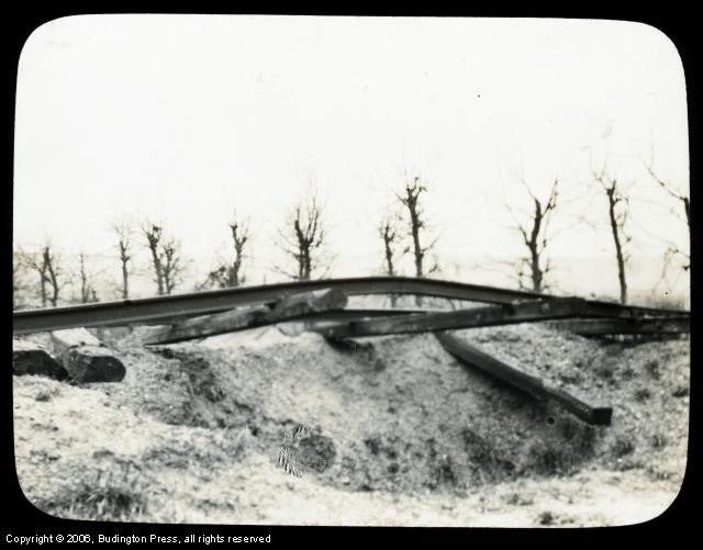 Bombed Railroad Ties