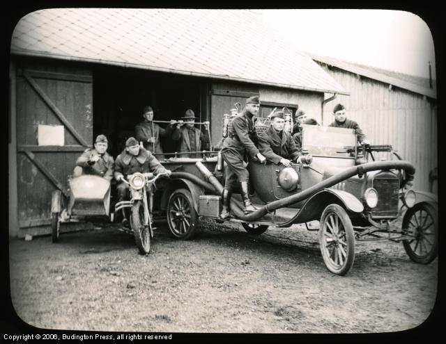 Fire Crew on Duty at Airfield