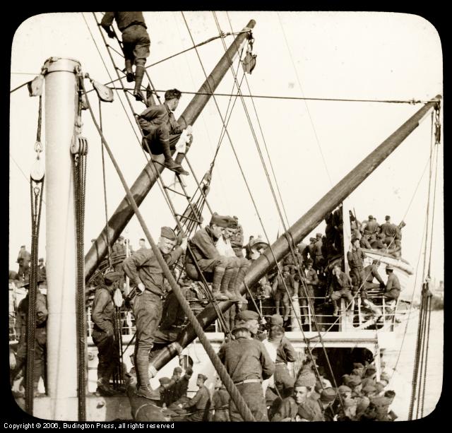 Soldiers on Freighter